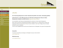 Tablet Screenshot of felsenweg.ch
